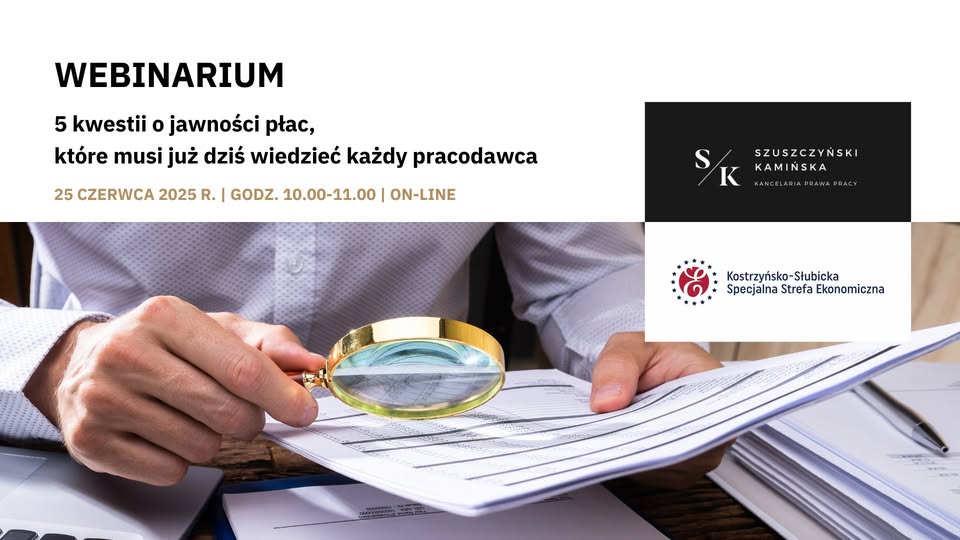 ZAPRASZAMY NA WEBINAR